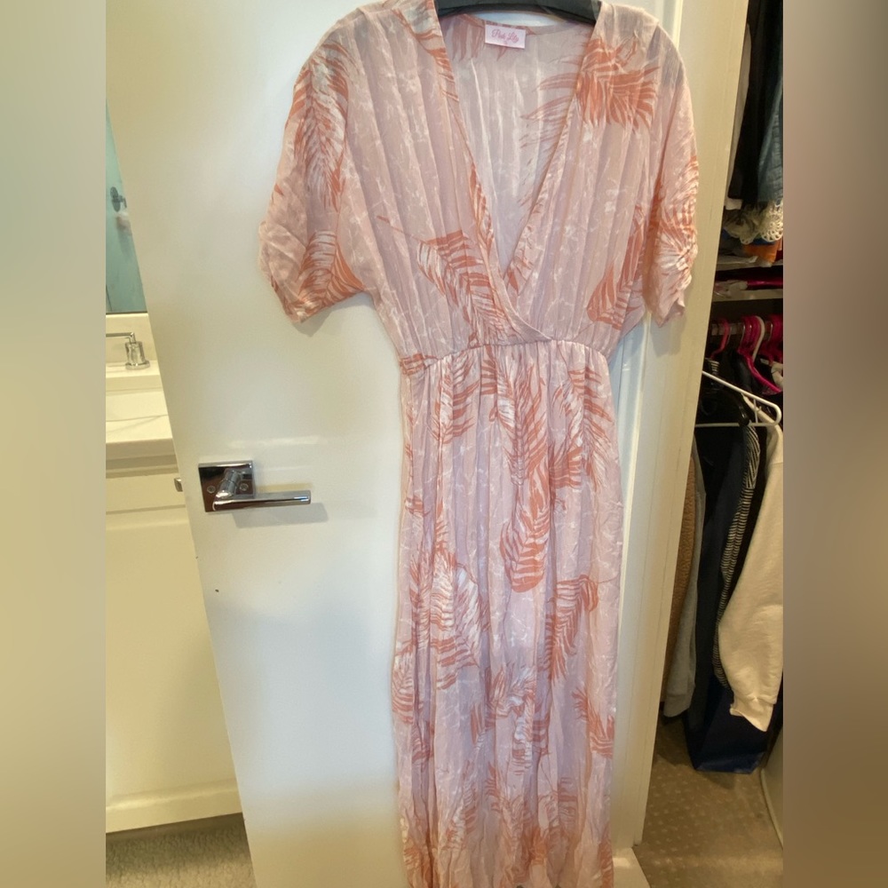 New Pink Maxi Dress